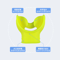 Disposable Silicone Diving Mouthpiece with Tongue Support