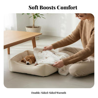 Puppy Warming Blanket Thickened Soft Dog Blanket Warm Bedding for Young Dogs, Family, Kennel, Living Room, Rest Ping