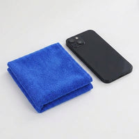 40cm x 40cm Microfibre Cloth for Cleaning Supplies, Textured Colour Fast Cloth, Absorbent Midweight Construction for Kitchen, Glass and Floor
