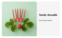 Secure Hold Strawberry Vine Fork Easy to Use Strawberry Support Fork Sturdy for Home Gardeners, Farmers, Garden, Vegetable Plot, Greenhouse
