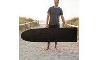 Safeguarding Surfboard Bag Portable Longboard Bag Water Resistant Padded Surfboard Case Heavy Duty Padding for Transport, Travel