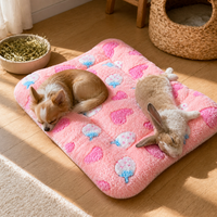 Pet Sleeping Mat for Cats and Dogs, All Seasons, Thickened Warm Cotton Pad