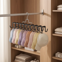 Multi-functional Rotating Hanger for Lingerie, Scarves, and Belts - Space-Saving Organizer