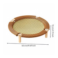 Cooling Cat Bed Wear-Resistant Multi Leveling Cat Bed with Cushion Animal Furniture for Summer