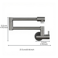 360° swivel wall faucet