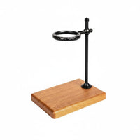 Wood Base Coffee Dripper Holder Aluminum Alloy Bracket Pour over Coffee Stand