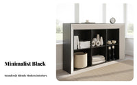 French design Arched Faux Fireplace bookshelf no assembly requiredstanding Display Cabinet Vintage Inspired Storage Furniture Multi-Purpose for Homeowners, Renters, Collectors, Entryway, Hallway, Living Room, Bedroom