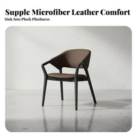 Upholstered Armchair Sturdy Wood Frame Curved Spine Armchair Designerinfluenced by Versatile Use for Residents