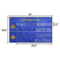 Student Attendance Hanging Bag for Early Education
