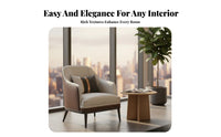 Single-Seater Club Chair Modern Design Armchair Versatile Design Soft Cushioning for Readers, Adults, Hotel Lobby, Office