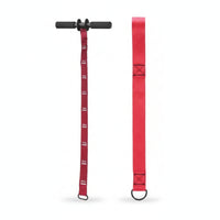 Adjustable Forearm Strap with Foam Handle Non-Slip Forearm Training Strap Lightweight Grip Training Handle Portable for Athletes, Home Gym
