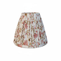 Pleated Textile Lampshade Decorative Floral Print Lampshade for DIY Enthusiasts