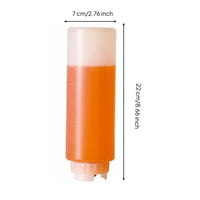 Leak-Proof Condiment Bottle with Scale Easy to Clean for Restaurant, Cafe