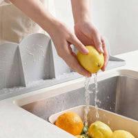 Silicone Sink Splash Guard Resistant Kitchen Sink Water Baffle