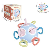 Infant Soft Building Blocks Set - 12 Pieces, Teething Toy, Hand-Eye Coordination