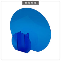 样板间茶几简约现代家居软装饰品摆件仿真花玻璃烛台组合ZH3354
