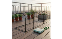 Mini Greenhouse Spliceable Mini Greenhouse Tunnel Small Outdoor Hothouse Insulated Hoop House Easy Assembly for Balcony, Patio