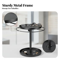 Rotating Eyeglass Stand 360 Rotating Eyewear Organizer Sunglasses Holder Stand Modern Design Sturdy Base,