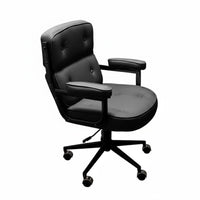 Height Adjustable Padded Swivel Armchair on Wheels Ergonomic Support Upholstered Swivel Seat Easy Assembly Desk Chair Compact Design for Students, Makeup Enthusiasts, Gamers, Study Room, Bedroom, Gaming