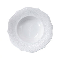 Alice Lace Soup Plate, 8.75 Inch Ceramic Dinnerware