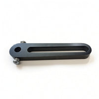 DIY-Friendly Slotted Rocker Arm Machined Metal Linkage Bar Adjustable Replacement Glider Bracket Hardwearing for DIYers, Hobbyists, Machinery Repair