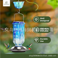 Kingsyard Comedero Garden Hanging Plastic Bird Feeder
