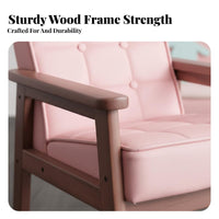 Crownsupport Plush Chair Sturdy Construction children's Furniture for Preschoolers
