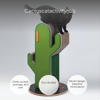 Aloe Cat Tree Scratching Post Climbing Toy