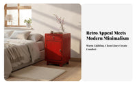 Chinese design Storage Trunk Multifunctional Design Single-Door Nightstand