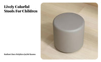 High-Density Foam Hexagonal Ottoman Easy to Clean Geometric Pouf Wear-Resistant Upholstered Combination Stool Solid Wood Frame for Toddlers, Educators, Kindergarten, Early Learning Center, Playroom, Waiting Room