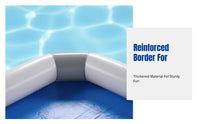 Outdoor Inflatable Pool, Large Pool for Adults & Kids, Thick Water Play Area, Fishing Pond