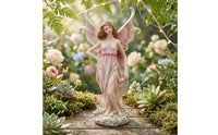 Resin Fairy Statue Butterfly Appendages Fairy Figurine Detailed Design