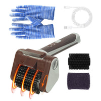 Electric Barbecue Brush with Extra Head Lightweight for Camping Trips