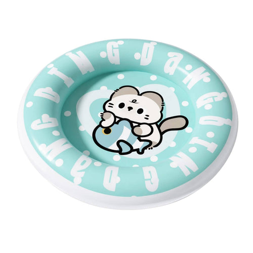 Cooling Bed with Raised Rim Round for Warm Weather, Cats