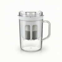 Yogurt Strainer with Lid Transparent Whey Separator Easy-to-Clean for Home Cooks