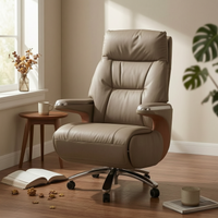 Executives Office Chair Padded Reclining Office Chair Upholstered
