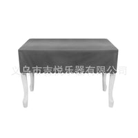钢琴防尘罩全罩轻奢立式半披绒布电子琴盖布现代简约通用罩子凳罩