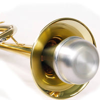 Trumpet Mute Aluminum Practice Mute Silent Trumpet Sound Reducer for Apartment