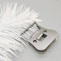 CDC Feather Clip Easy to Use CDC Clamp Tool Handmade Binding Fly Tying Clamp