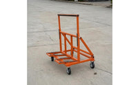 Foldable Flatbed Cart Space Saving Surface Hand Truck Commercial Use Folding Cart