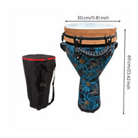 African Hand Drum Drum Easy to Learn   Bright Tone Percussion Instrument for Beginners