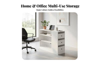 Partition Shelving Unit Unobstructed Standing Multi-Sided Partition Cabinet Multifunctional Space-Saving for Homeowners, Adults