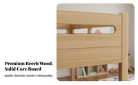 Loft Bed with Desk and Wardrobe Space Saving Wooden Loft Bed with Wardrobe Solid Wood Frame for Teenagers, Students, Small Apartments, Dorm Room, Home