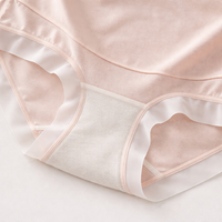 Postpartum Underwear High Waisted for Women with Belly Support, Maternity Knickers with 7A Pure Gusset, Ice Silk Cooling Material