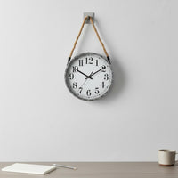 Industrial Rope Timepiece Vintage Design Timepiece Easy to Read