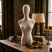 Female Mannequin Torso Boutique-Style Dress Form Torso Sturdy for Jewelers