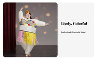 Inflatable Ballerina Costume Sturdy Polyester Sumo Dancer Inflatable Suit