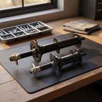 2 Pieces Three-Hole Axle Shafts with Flanges Splined Rear Axle Shafts Bolt-on Heavy-Duty for Builders, Mechanics