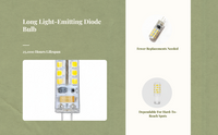Bi-pin LED Bulb, Energy Saving