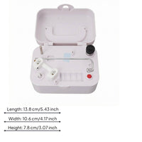 Electric Bobbin Winding Machine Mini Portable Bobbin Winder Red Control Button